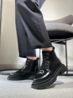 نیم بوت تدی گلدوزی کد 1058 - تصویر 3
