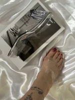 صندل تلقی پاشنه دار کد 1014 - تصویر 4