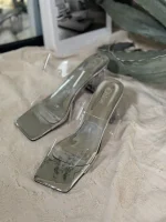 صندل تلقی پاشنه دار کد 1014 - تصویر 3