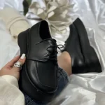 کفش لوفر بندی مات کد 1001