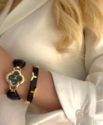ساعت زنانه طرح ونکلیف مشکی
